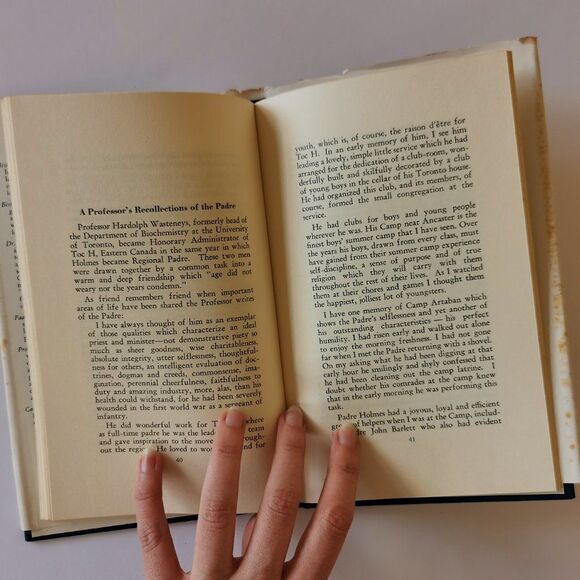 1958 Biography Archdeacon Anglican Church Canada - Religious Ephemera Ministry - Picture 9 of 10